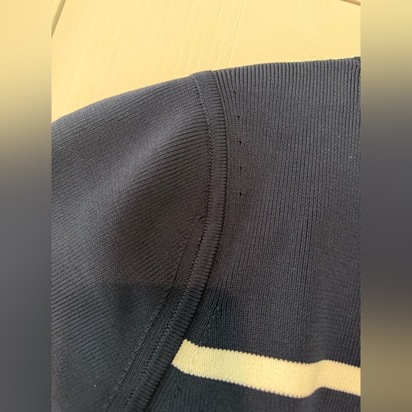 Tuckernuck Navy and White Striped Knit Kirby Top - Picture 12 of 16